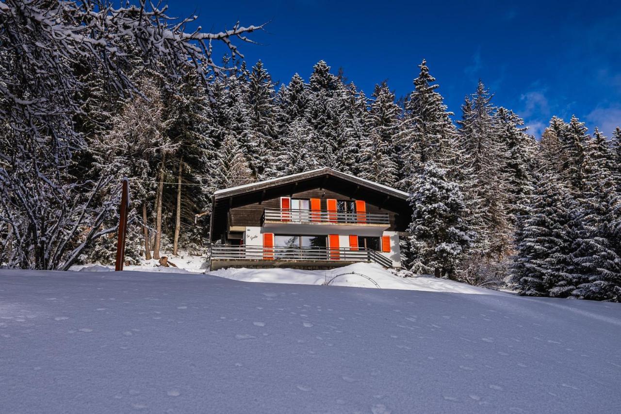 Chalet Familial Les Girolles Aux Portes D'Anzere Arbaz Bagian luar foto